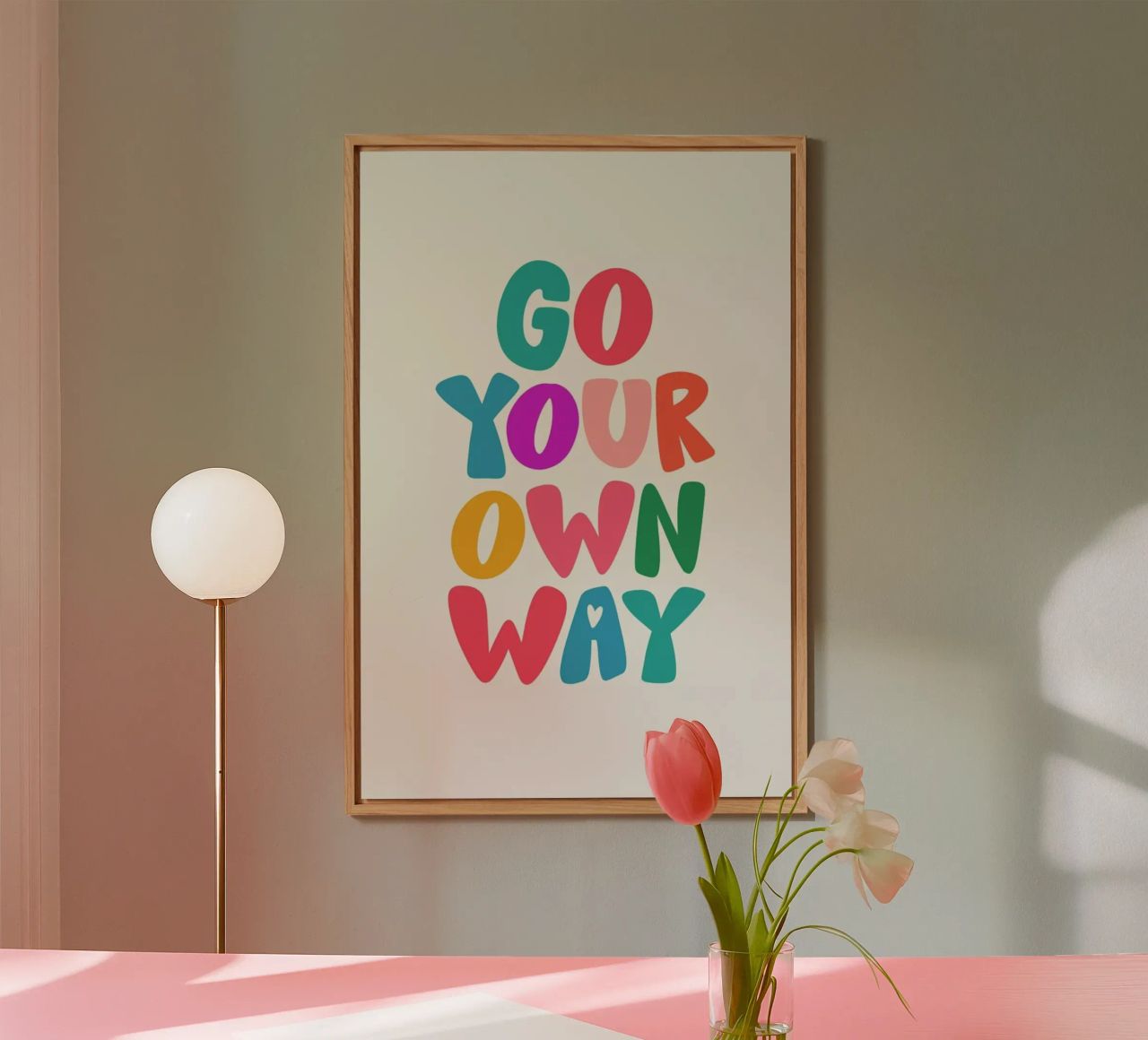 Go your own way alluminio dibond da Pure