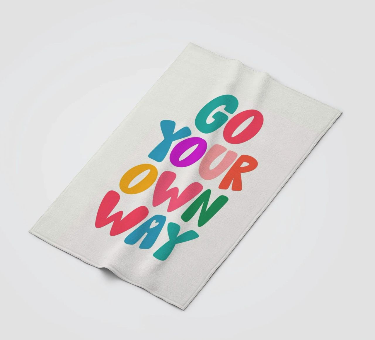 Go your own way coperta in pile da Pure