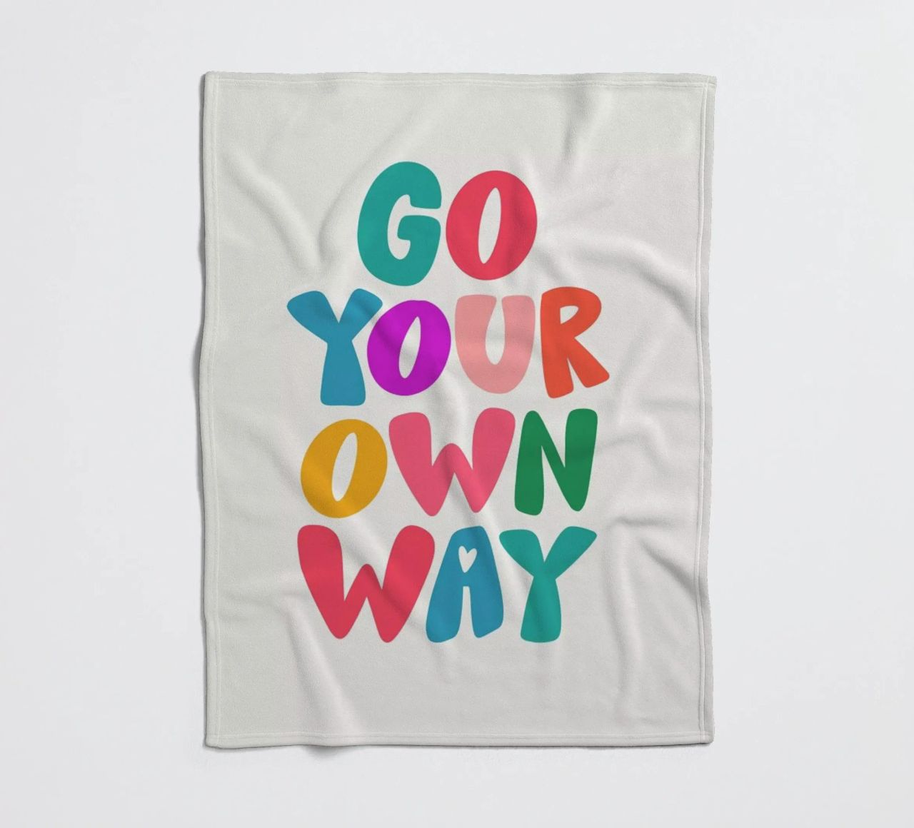 Go your own way coperta in pile da Pure