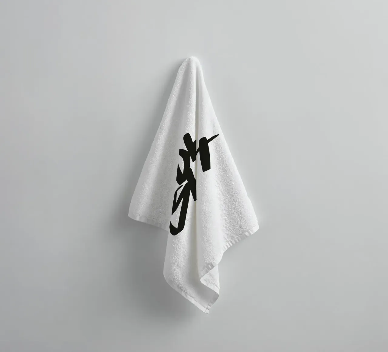 OH SHIT towel by Flo Klein