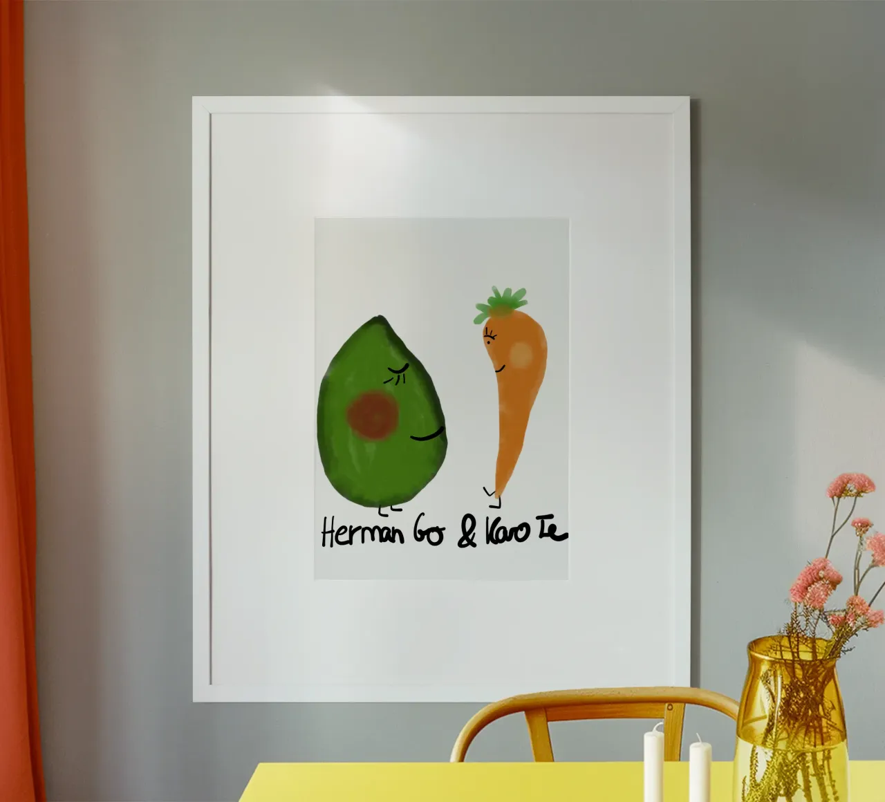 Mango. poster da FRICKE DESIGN