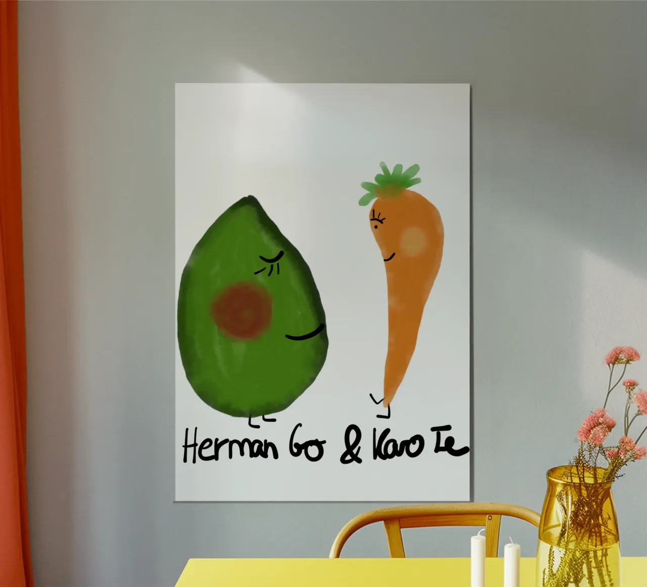 Mango. poster da FRICKE DESIGN
