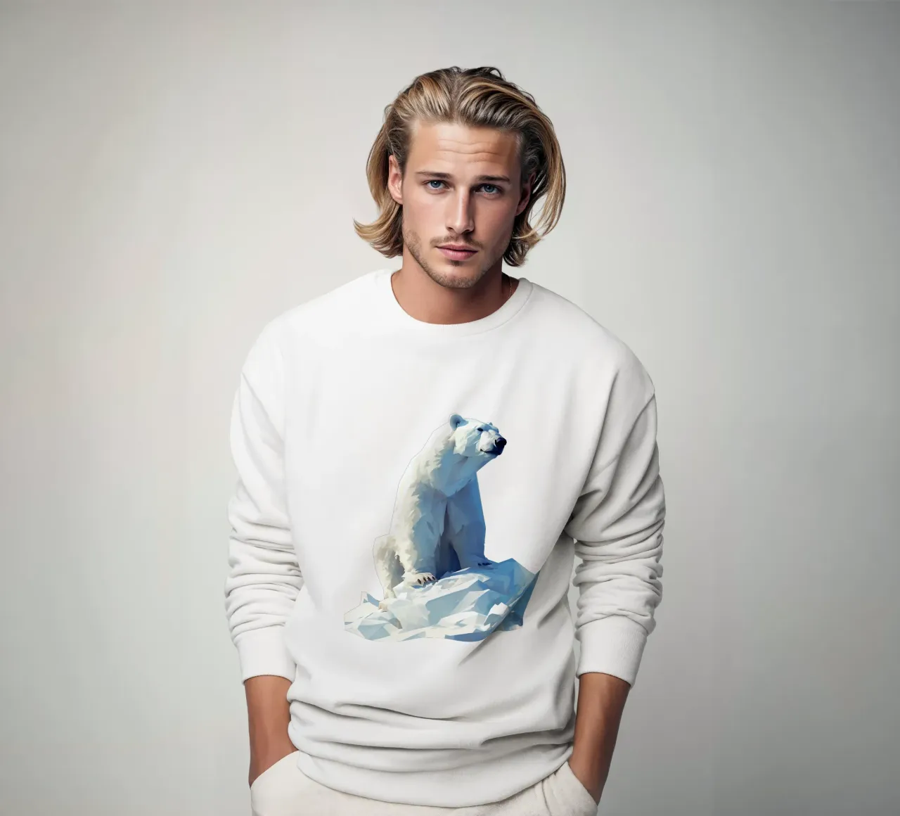 Orso polare 1 felpa da LaylaOzFun