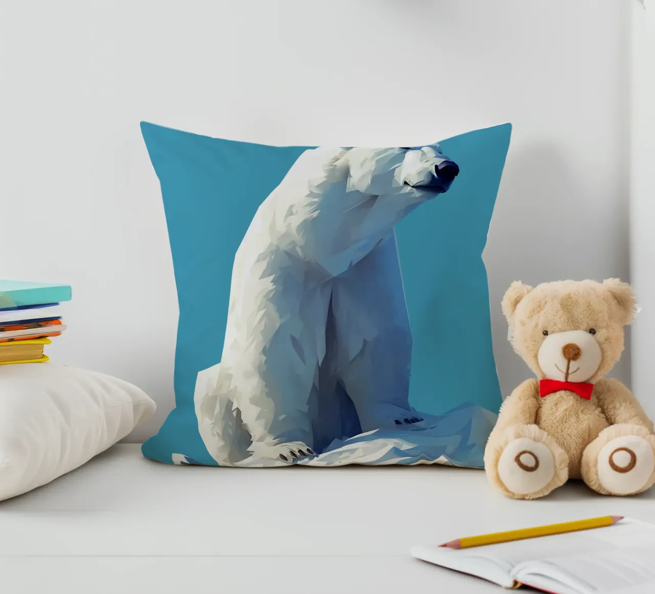 Orso polare 1 cuscino da LaylaOzFun