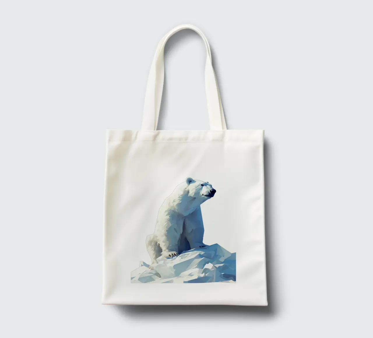 Orso polare 1 borsa in juta da LaylaOzFun