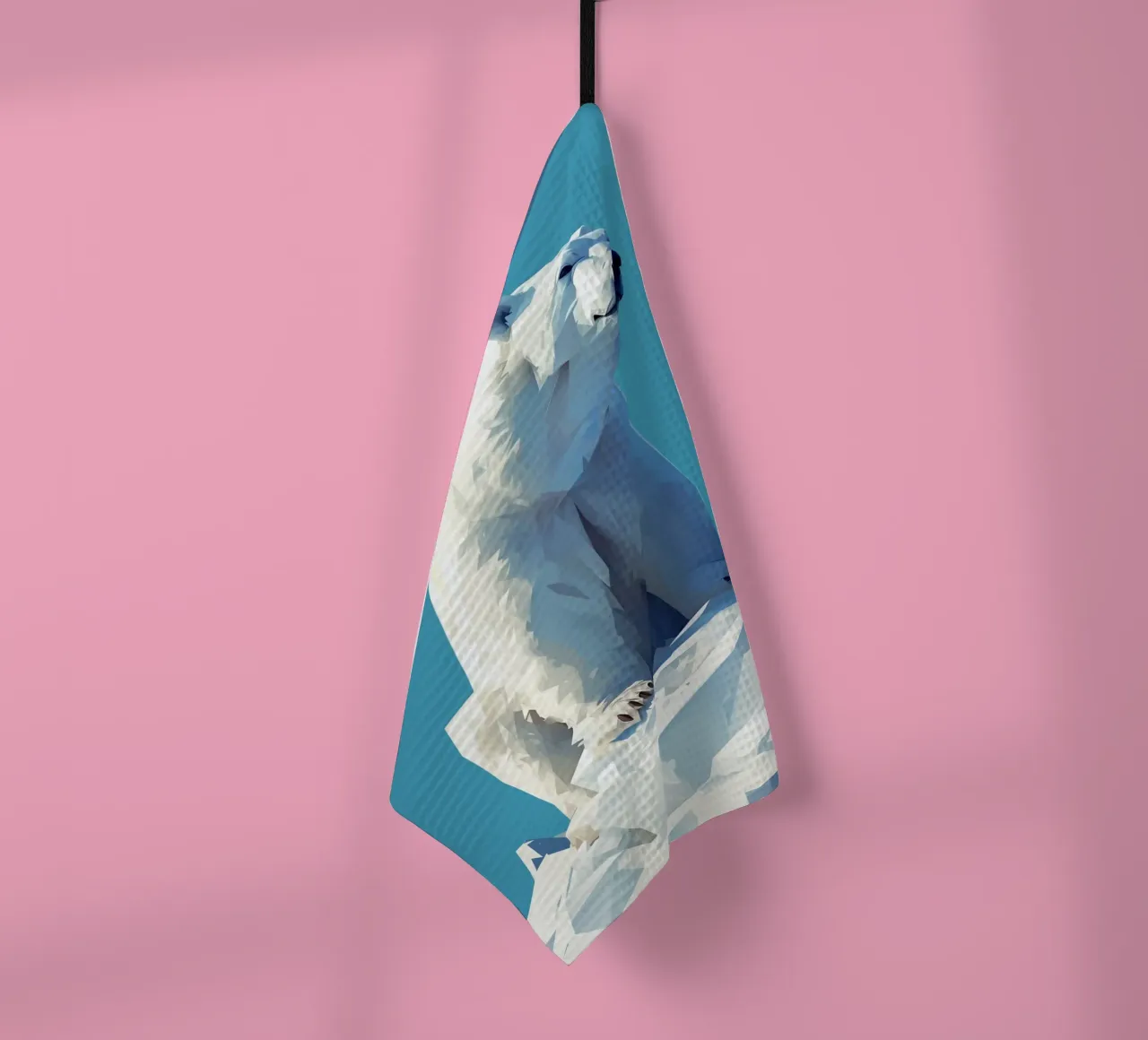 Orso polare 1 canovaccio da cucina da LaylaOzFun