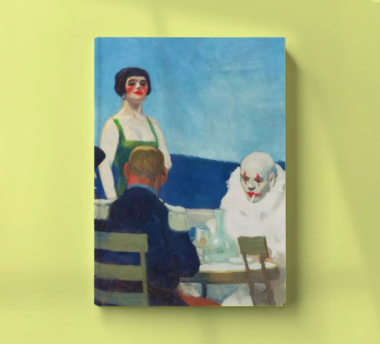 Edward Hopper’s Soir Bleu (1914) notebook by Classic Art Prints