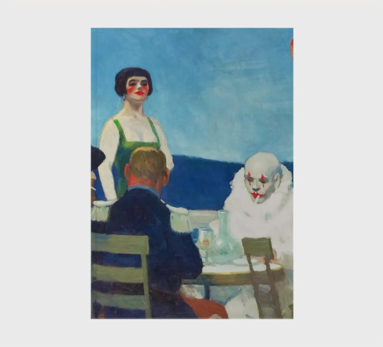 Edward Hopper’s Soir Bleu (1914) notebook by Classic Art Prints