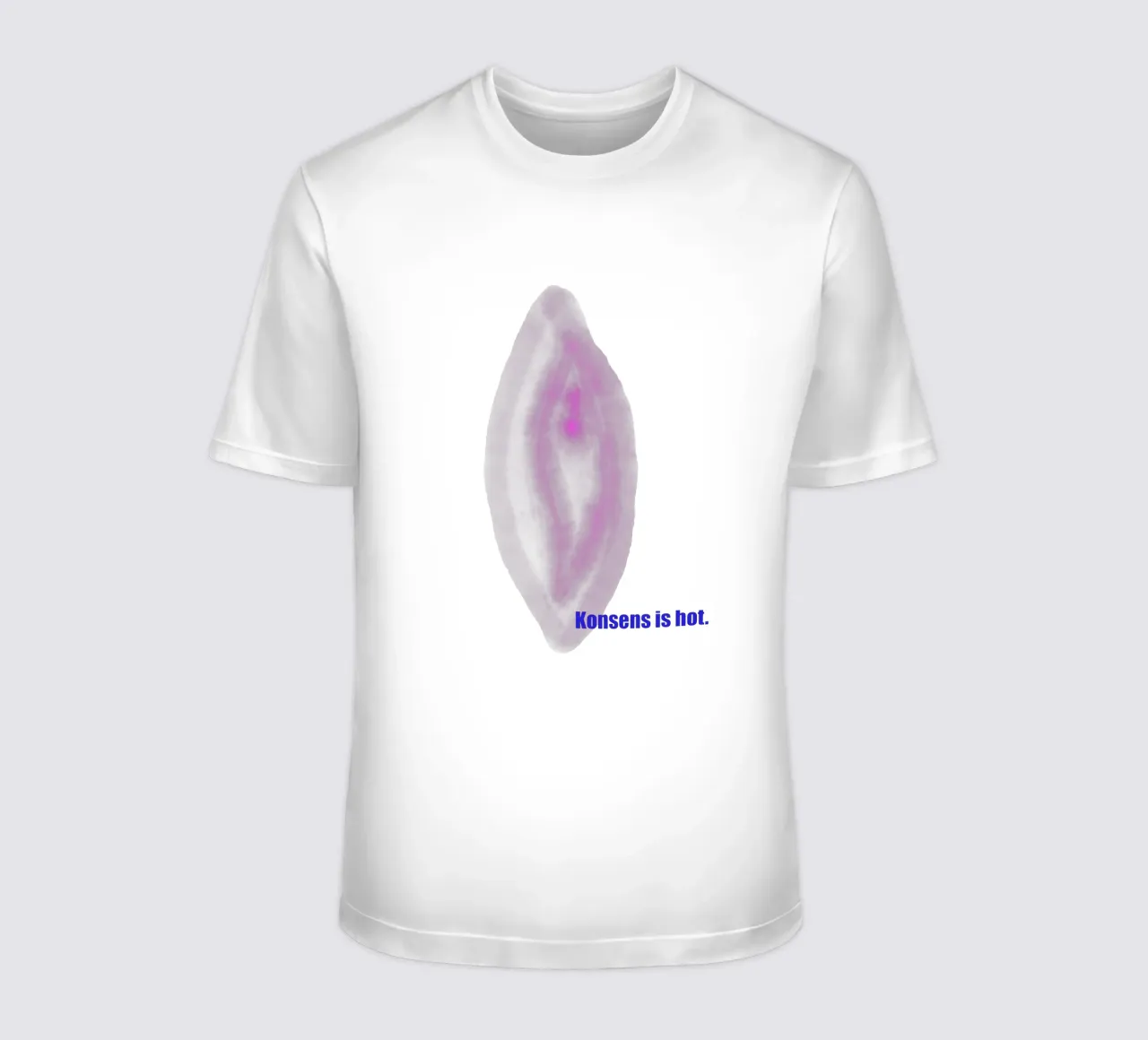 Konsens. t-shirt da FRICKE DESIGN