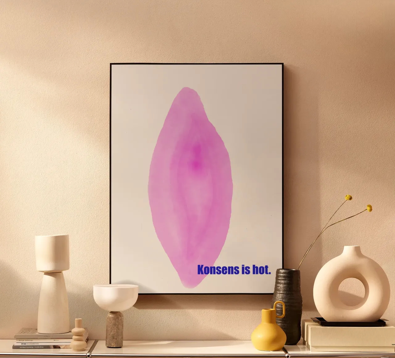 Konsens. plexiglass da FRICKE DESIGN