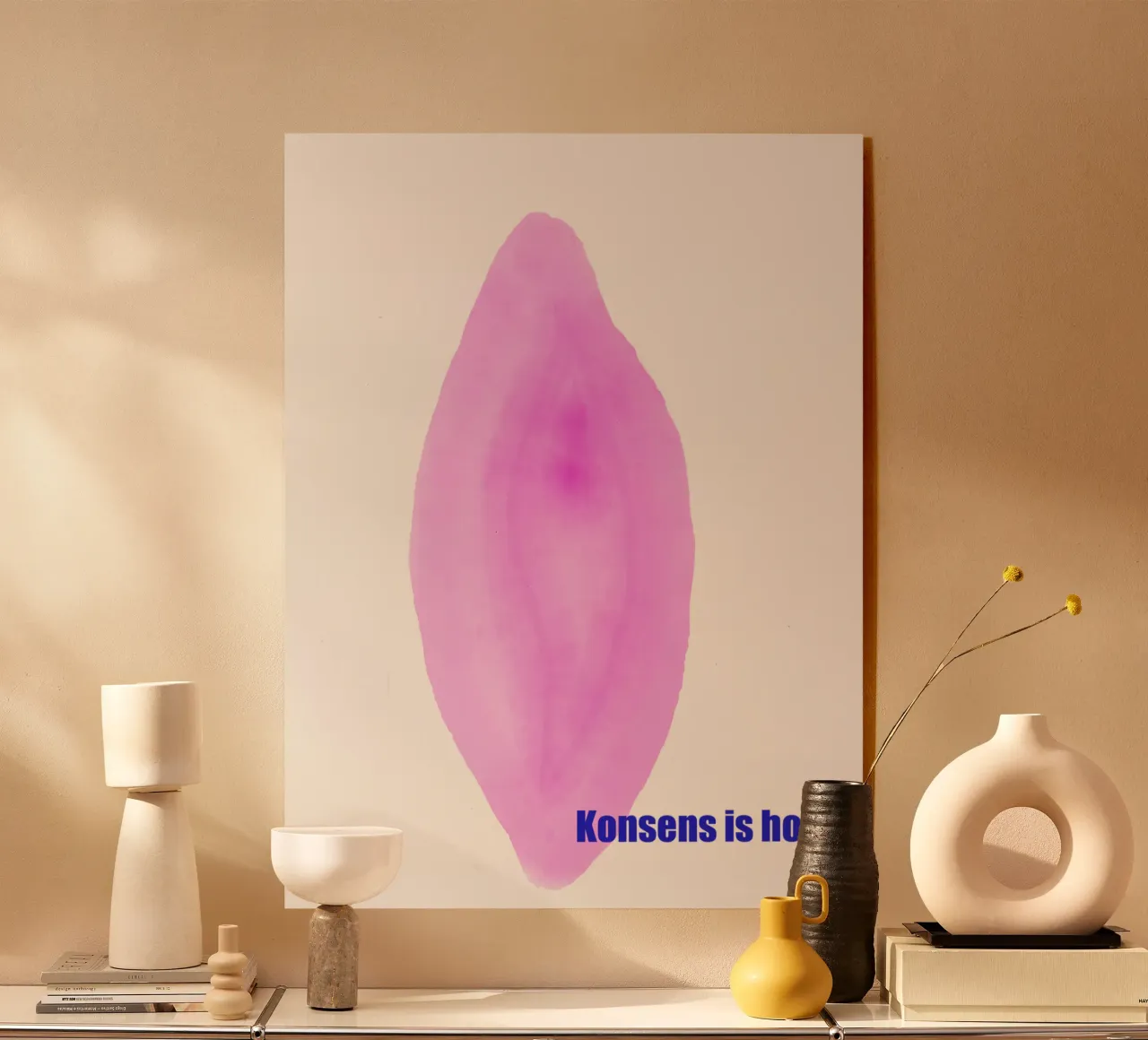 Konsens. plexiglass da FRICKE DESIGN