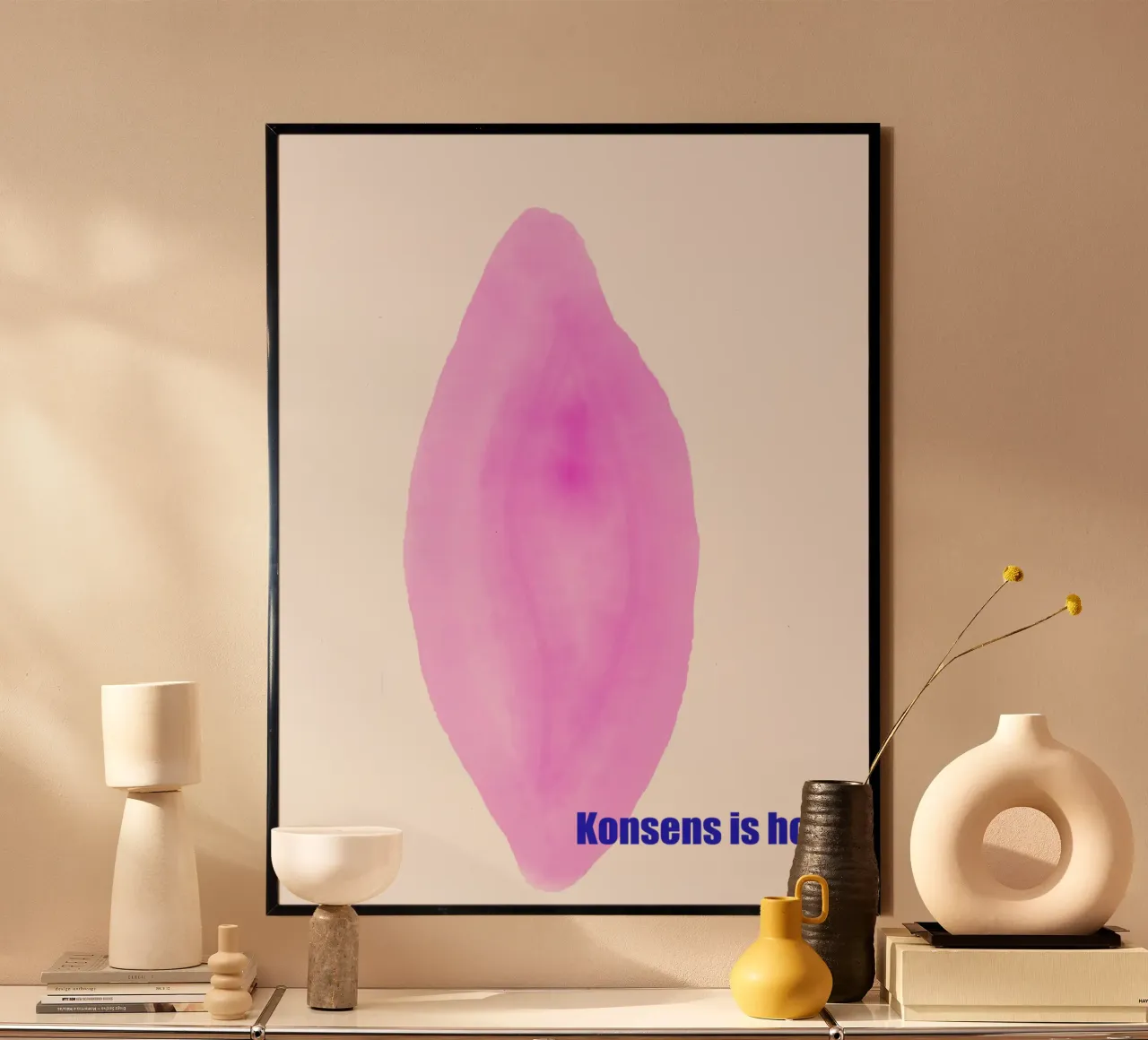 Konsens. poster da FRICKE DESIGN