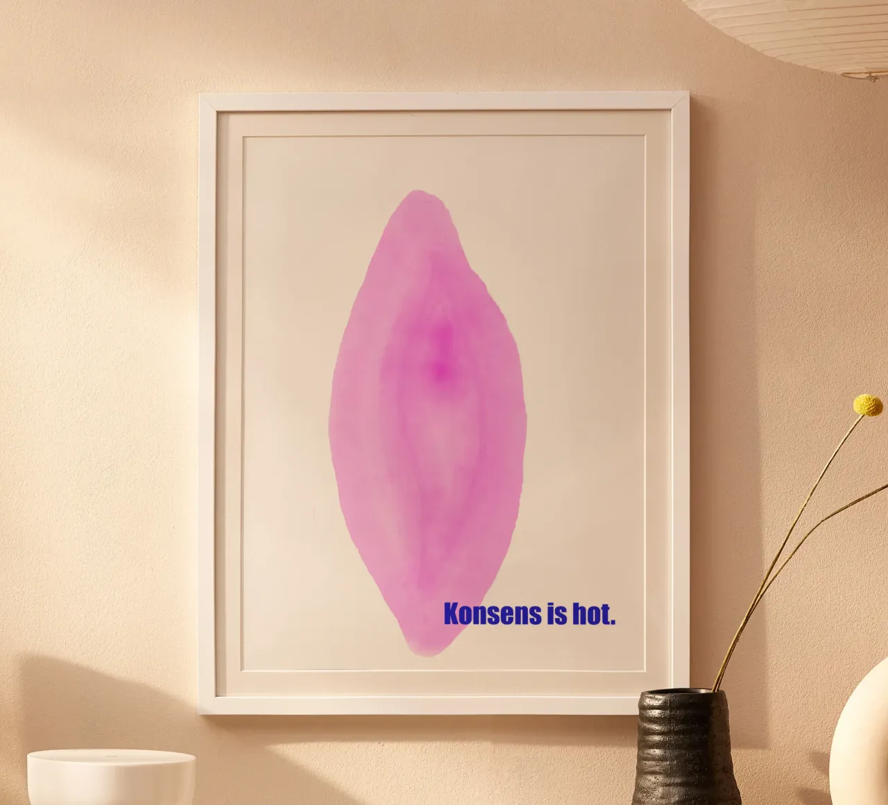 Konsens. poster da FRICKE DESIGN