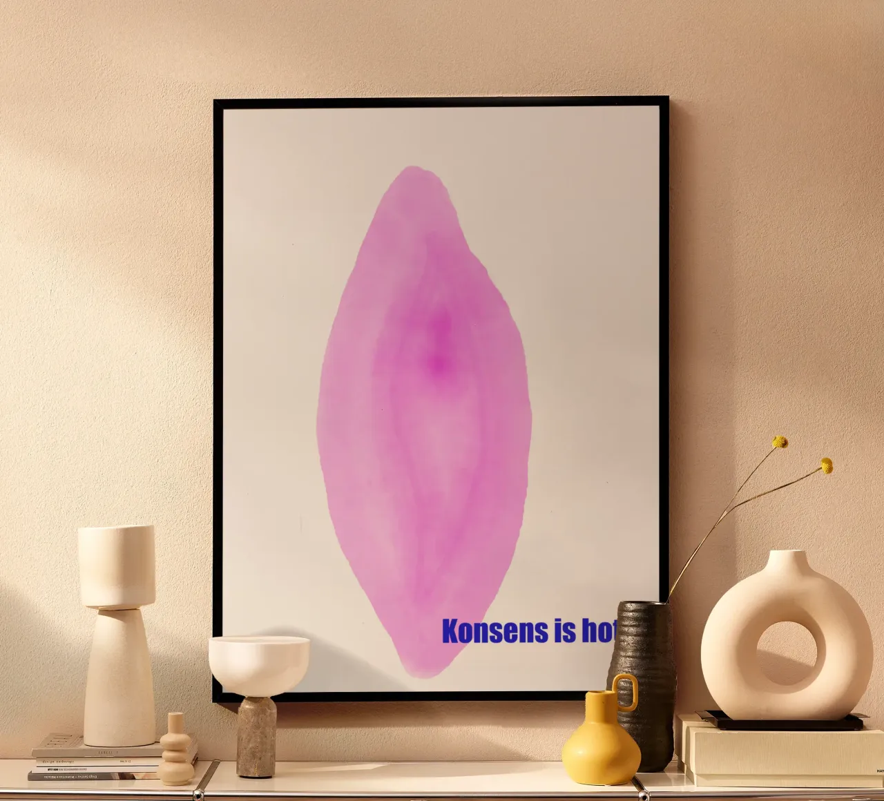 Konsens. poster da FRICKE DESIGN