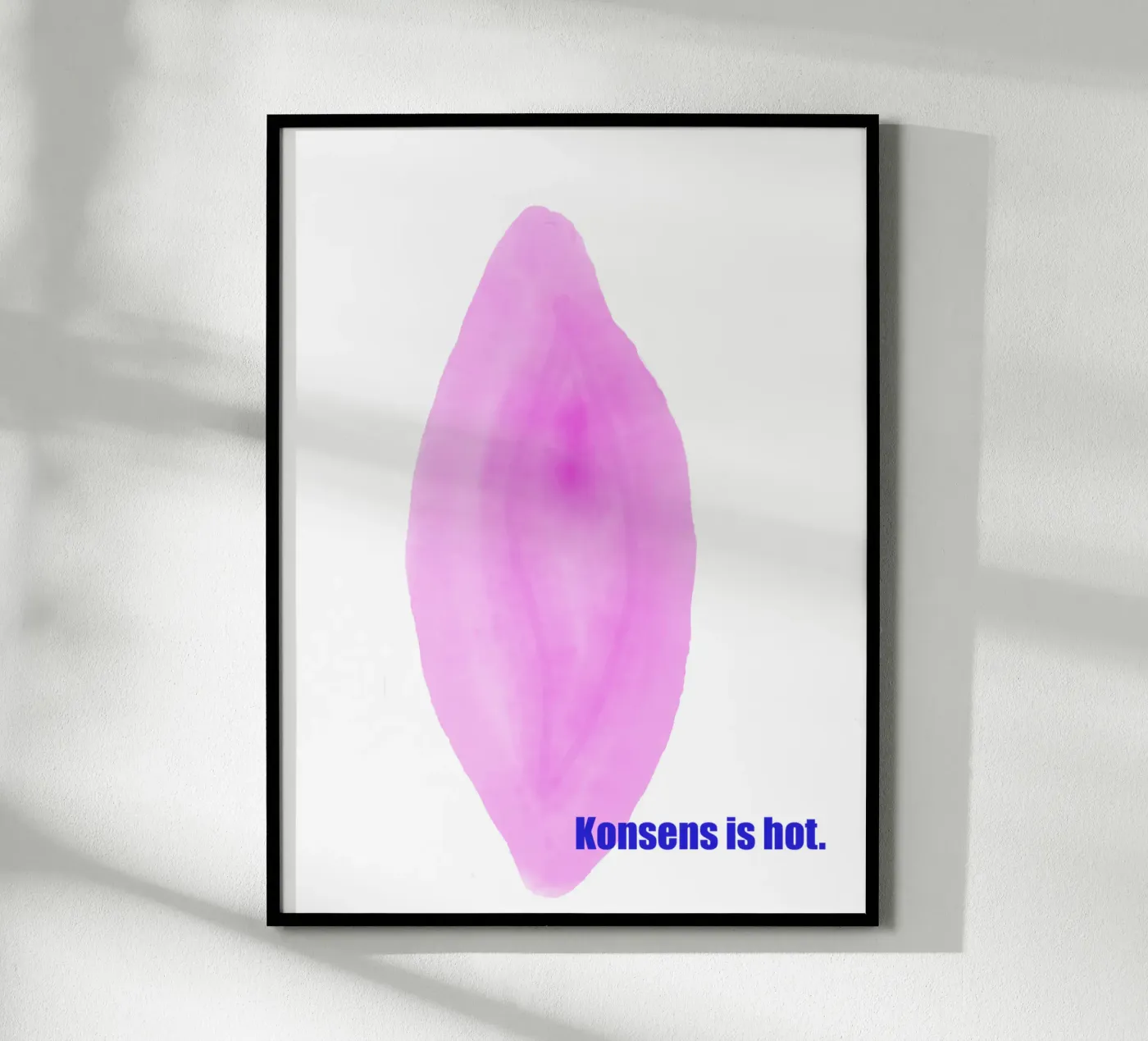 Konsens is hot poster van FRICKE DESIGN