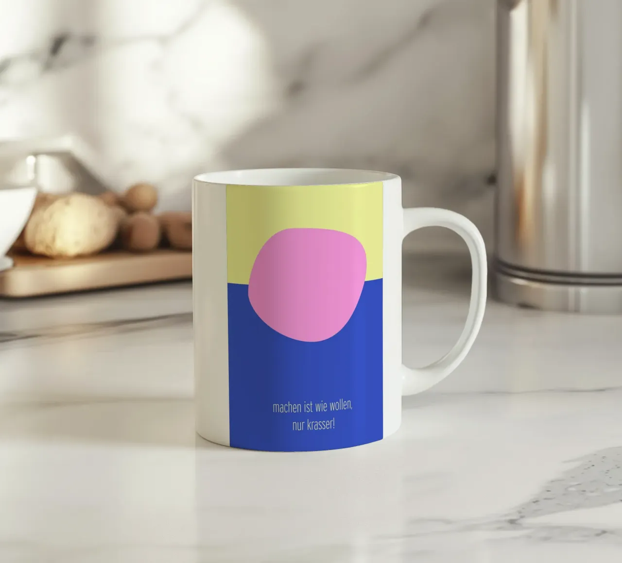 do it. tazza in ceramica da FRICKE DESIGN