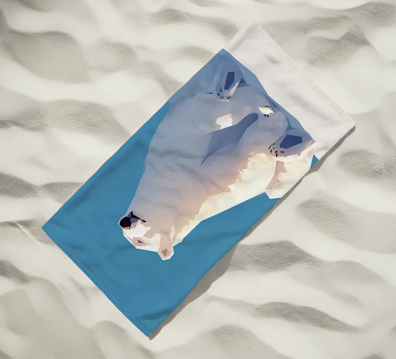 Orso polare 2 telo mare da LaylaOzFun