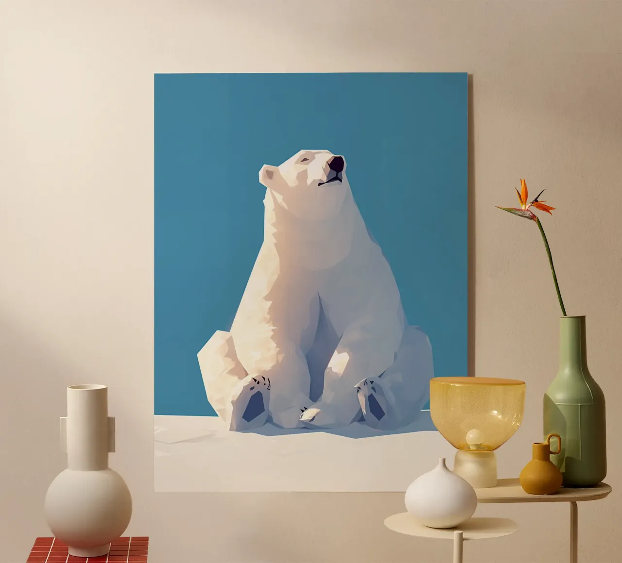 Orso polare 2 plexiglass da LaylaOzFun