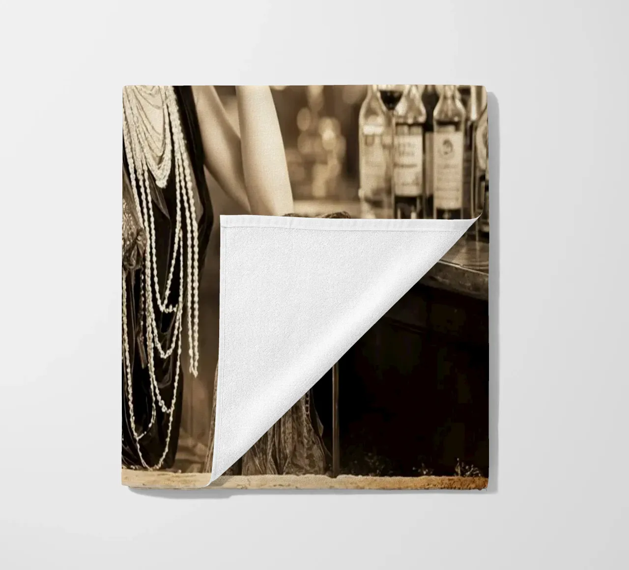 Ragazza flapper anni '20 telo mare da Magic Screen