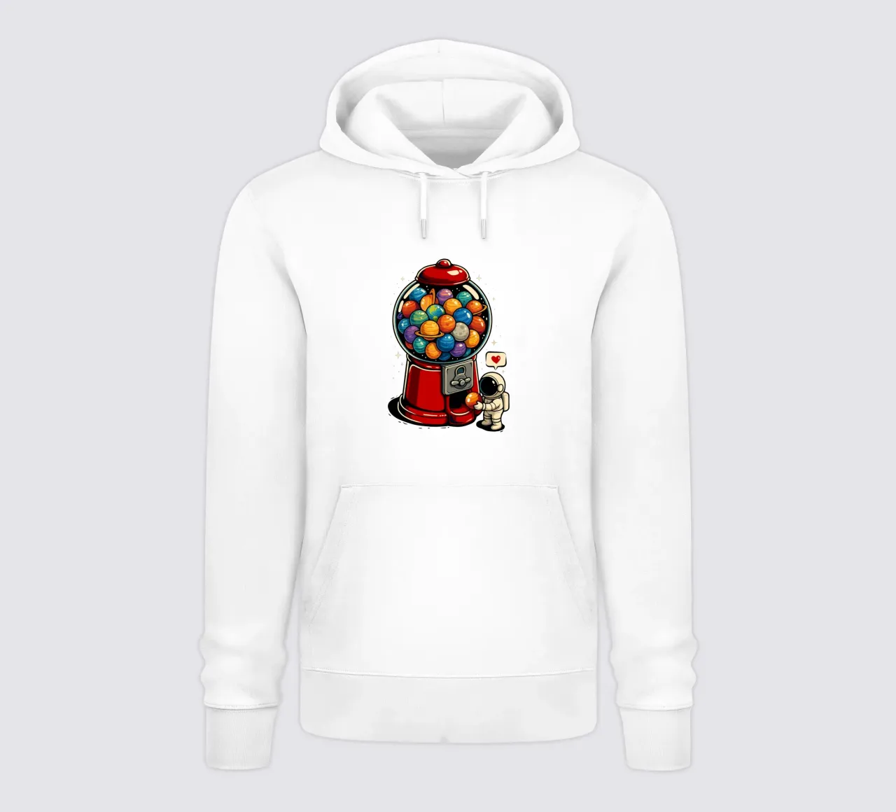 Galassia Gumball felpa con cappuccio da LM2KONE