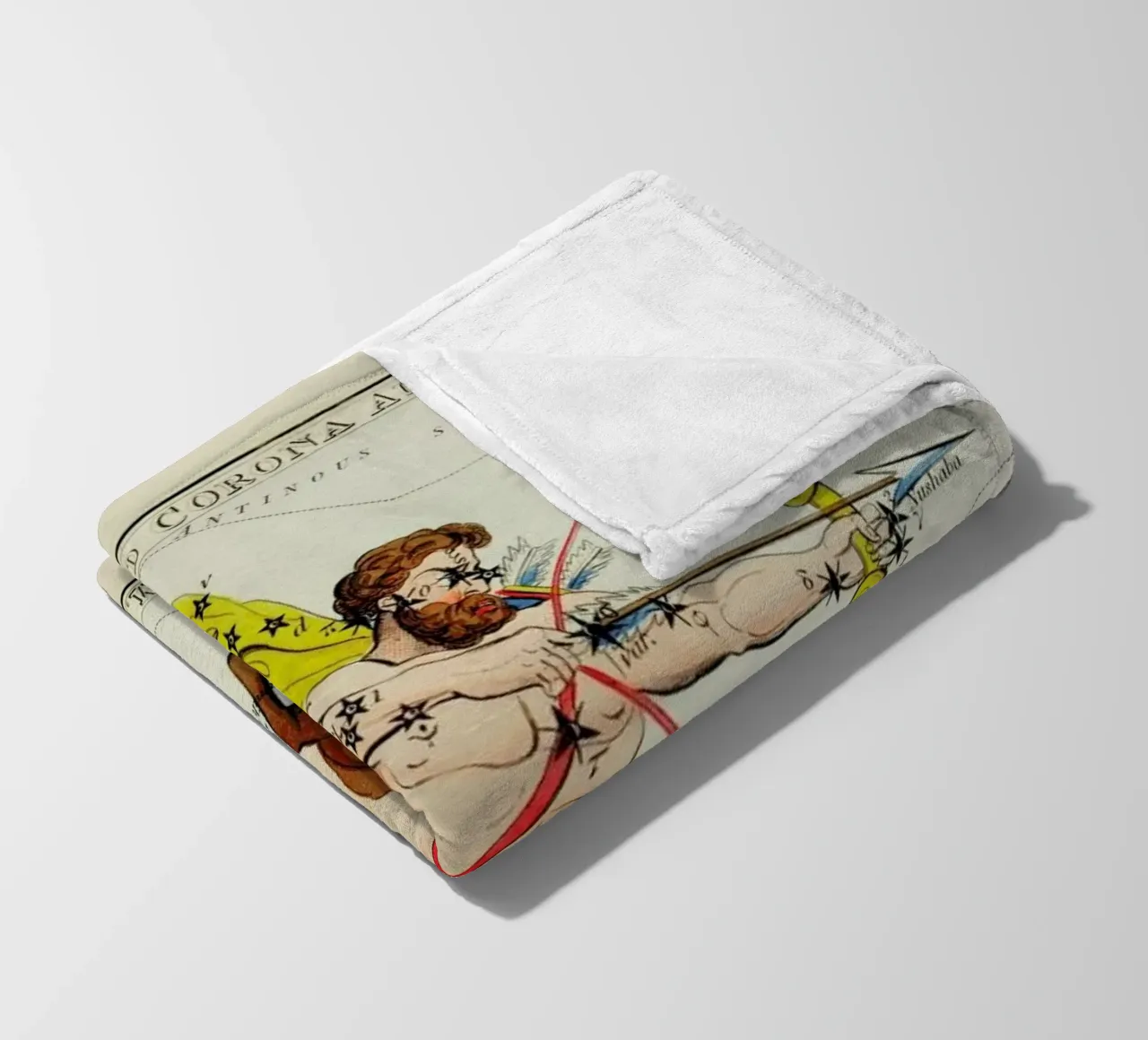 Sagittarius coperta in pile da Vintage by JUNIQE