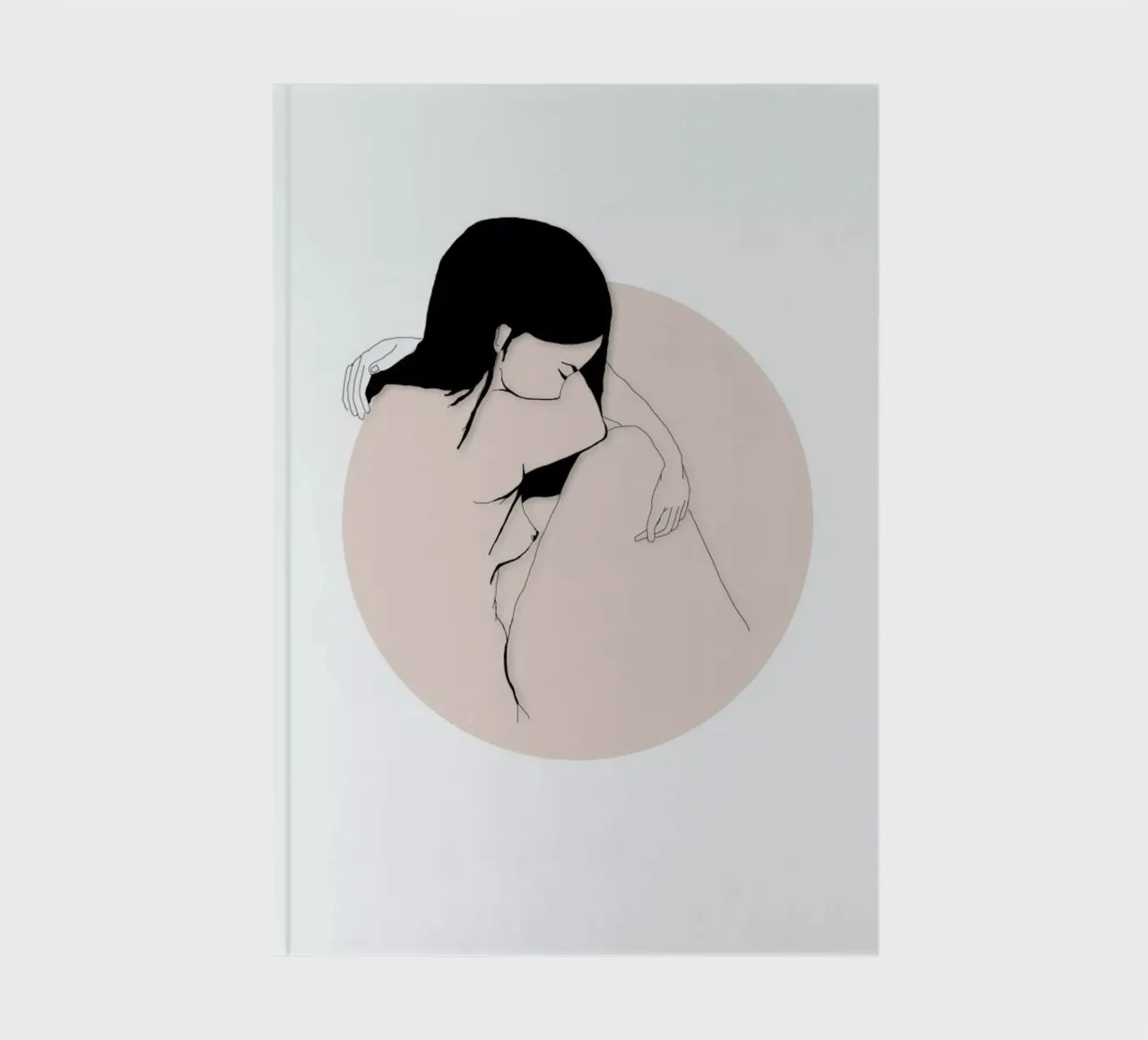 Big Hug notebook by Sabrina Ziegenhorn