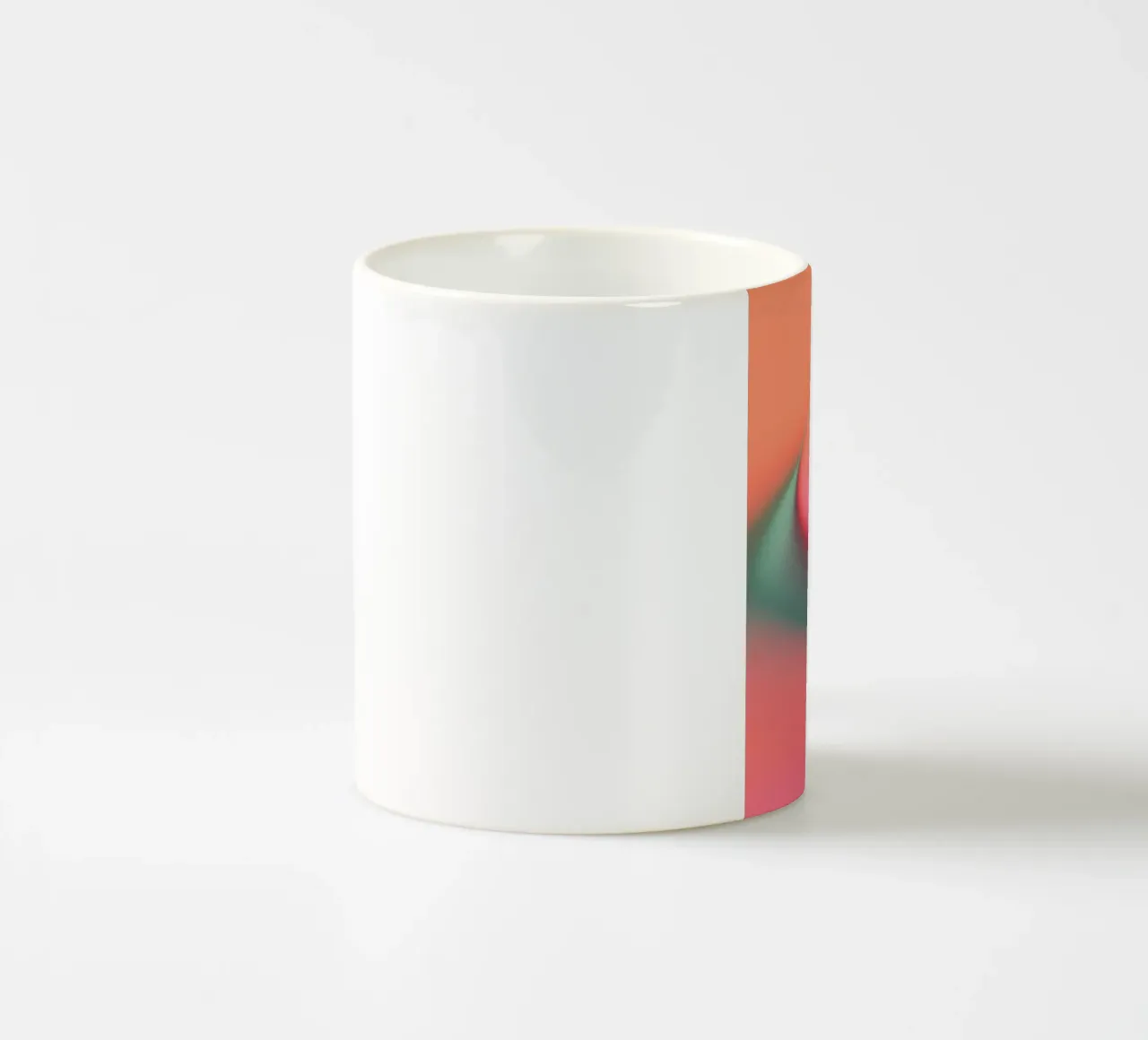 Movimento circolare virtuale tazza in ceramica da Carinaprint