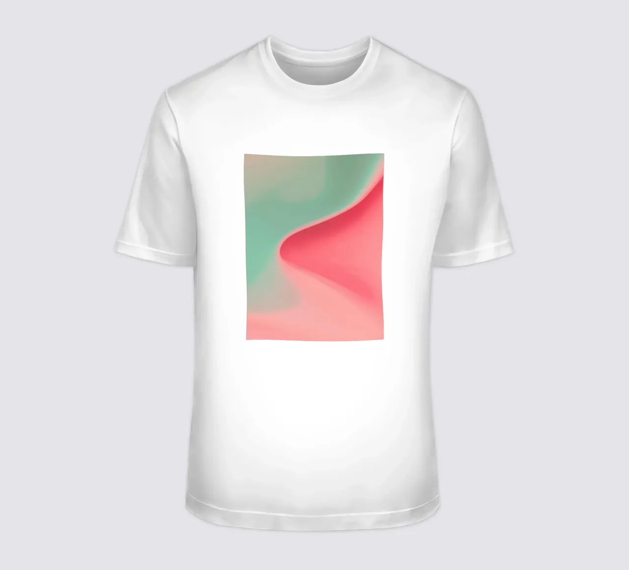 Magical pastel waves t-shirt by Carinaprint