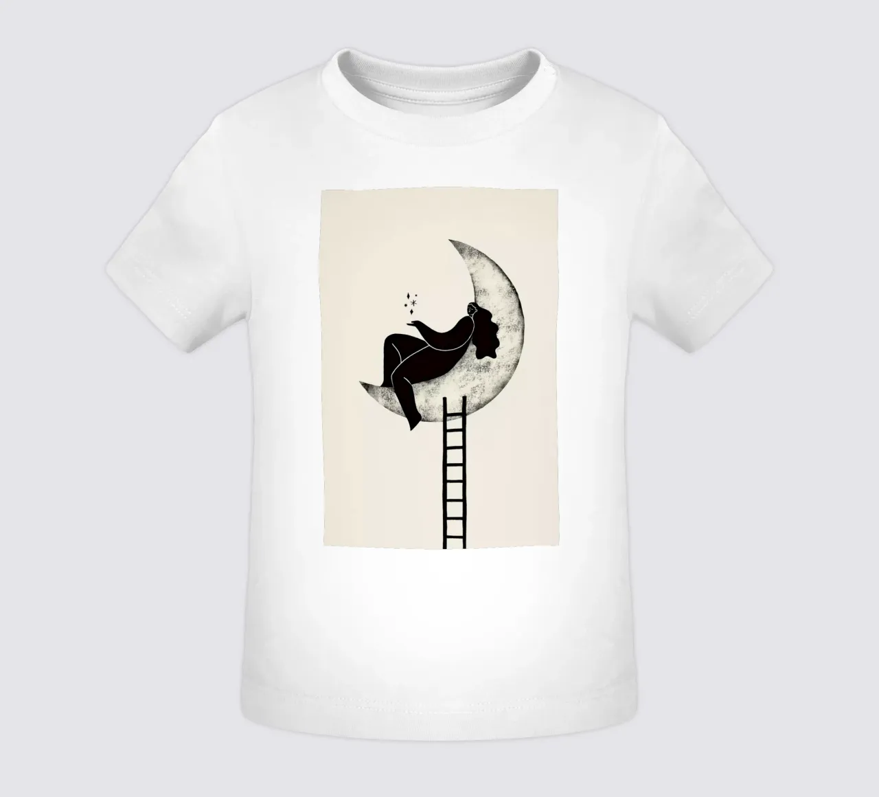 Crescent Climb maglietta neonato da Graphite