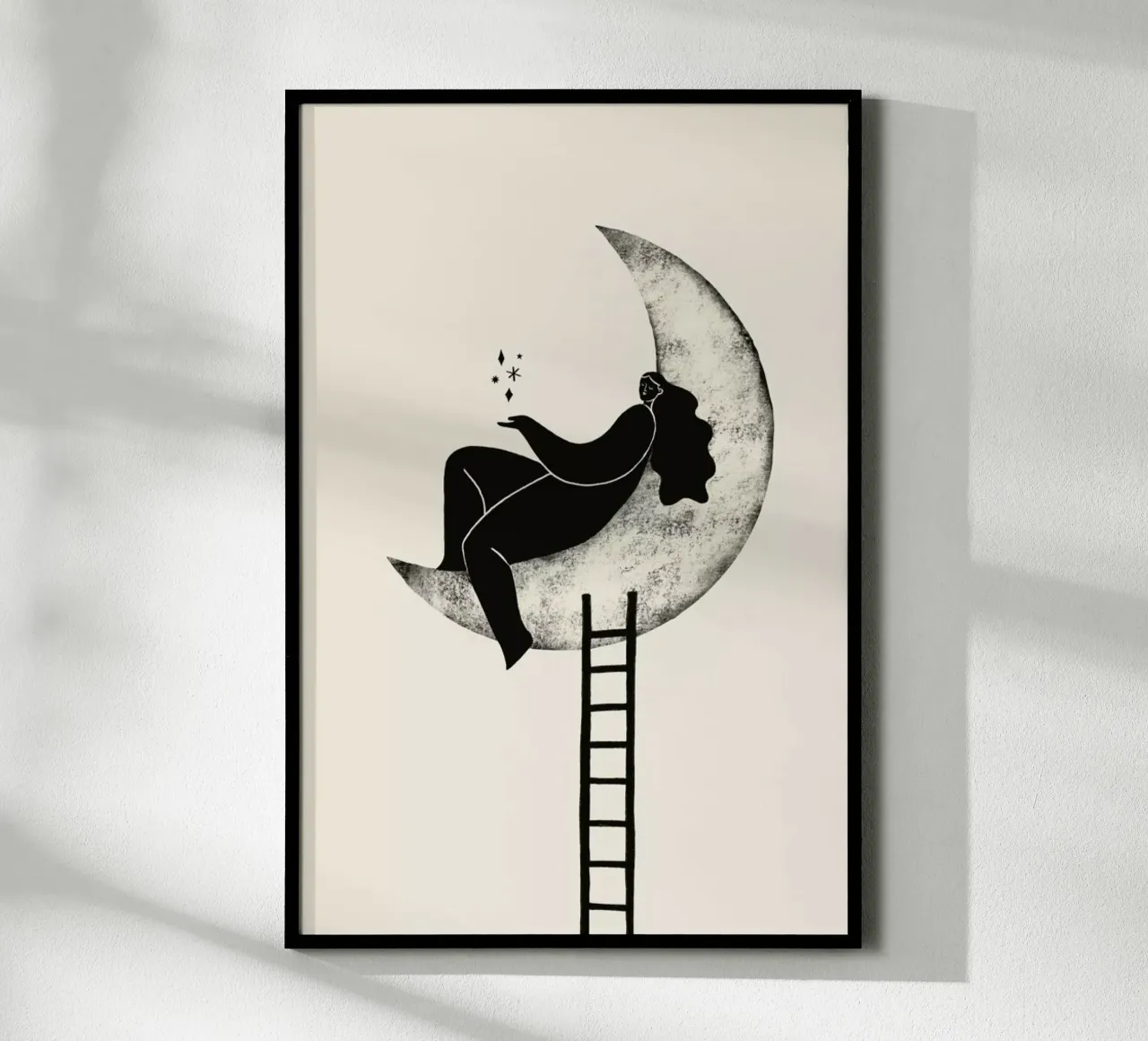 Crescent Climb carta hahnemühle da Graphite