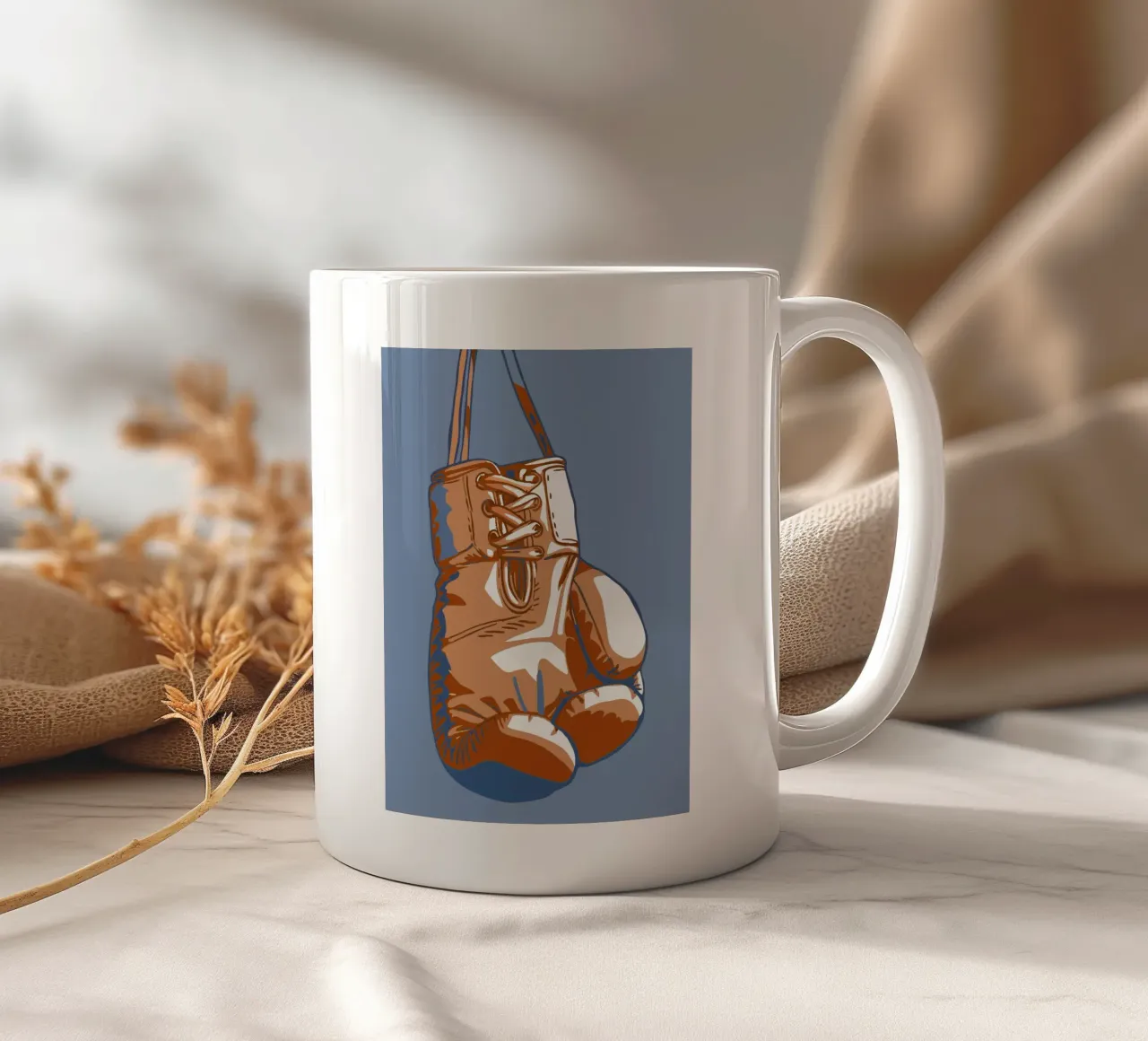 Guanti da boxe tazza in ceramica da SPORTS ONLY