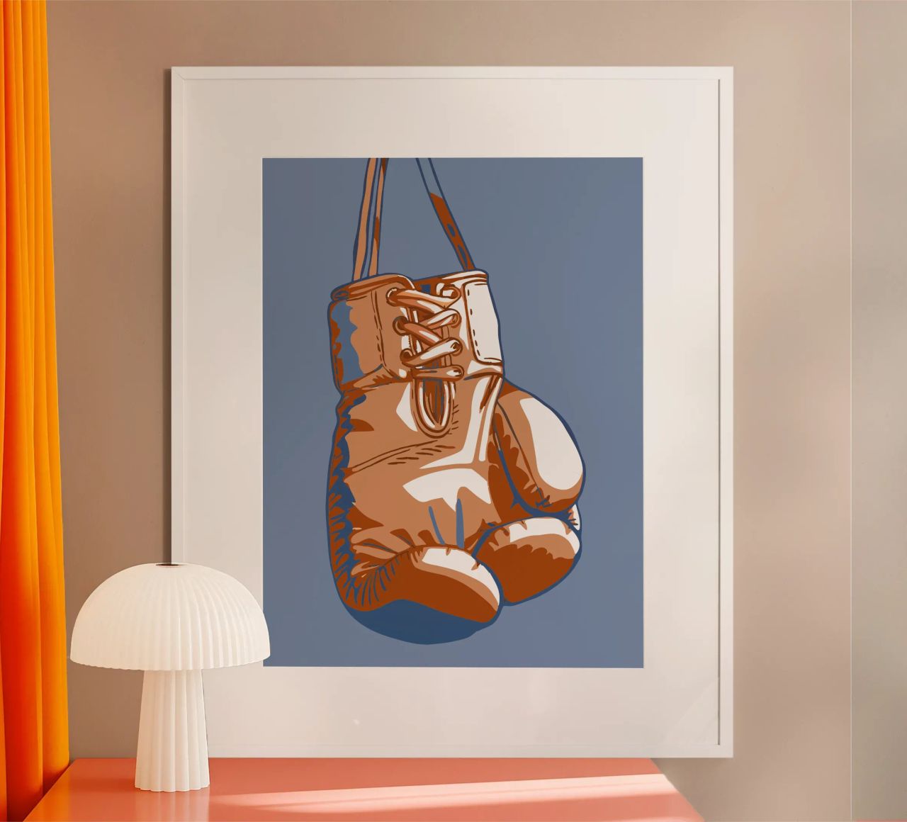 Boxing gloves poster by SPORTS ONLY