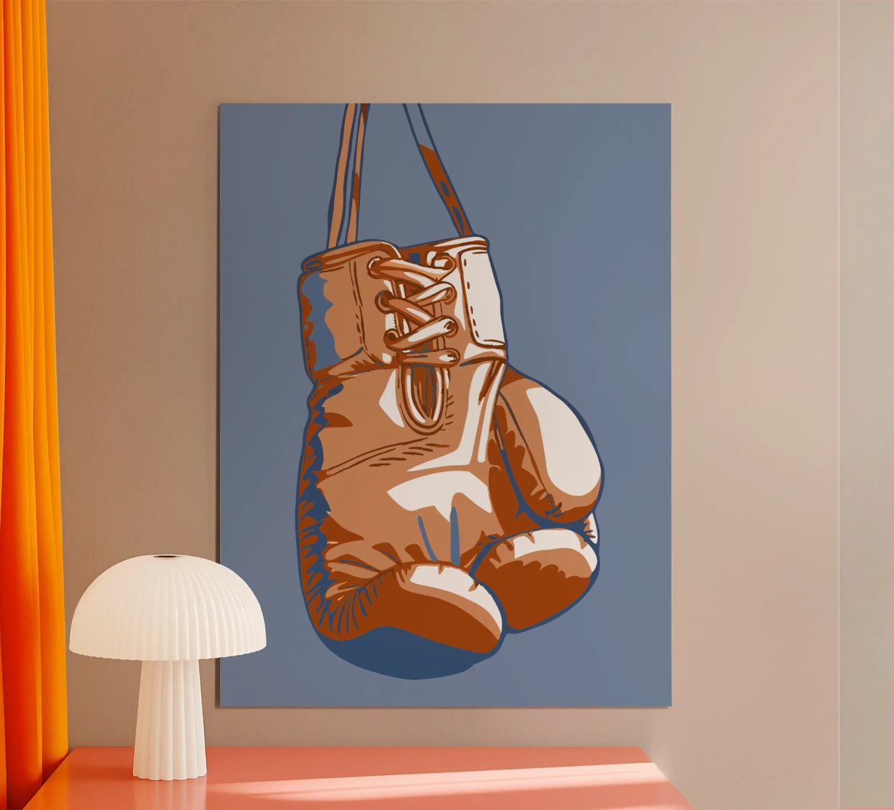 Boxing gloves poster by SPORTS ONLY