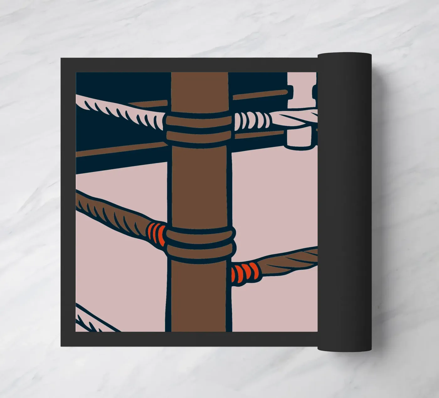 Boksring deurmat van SPORTS ONLY