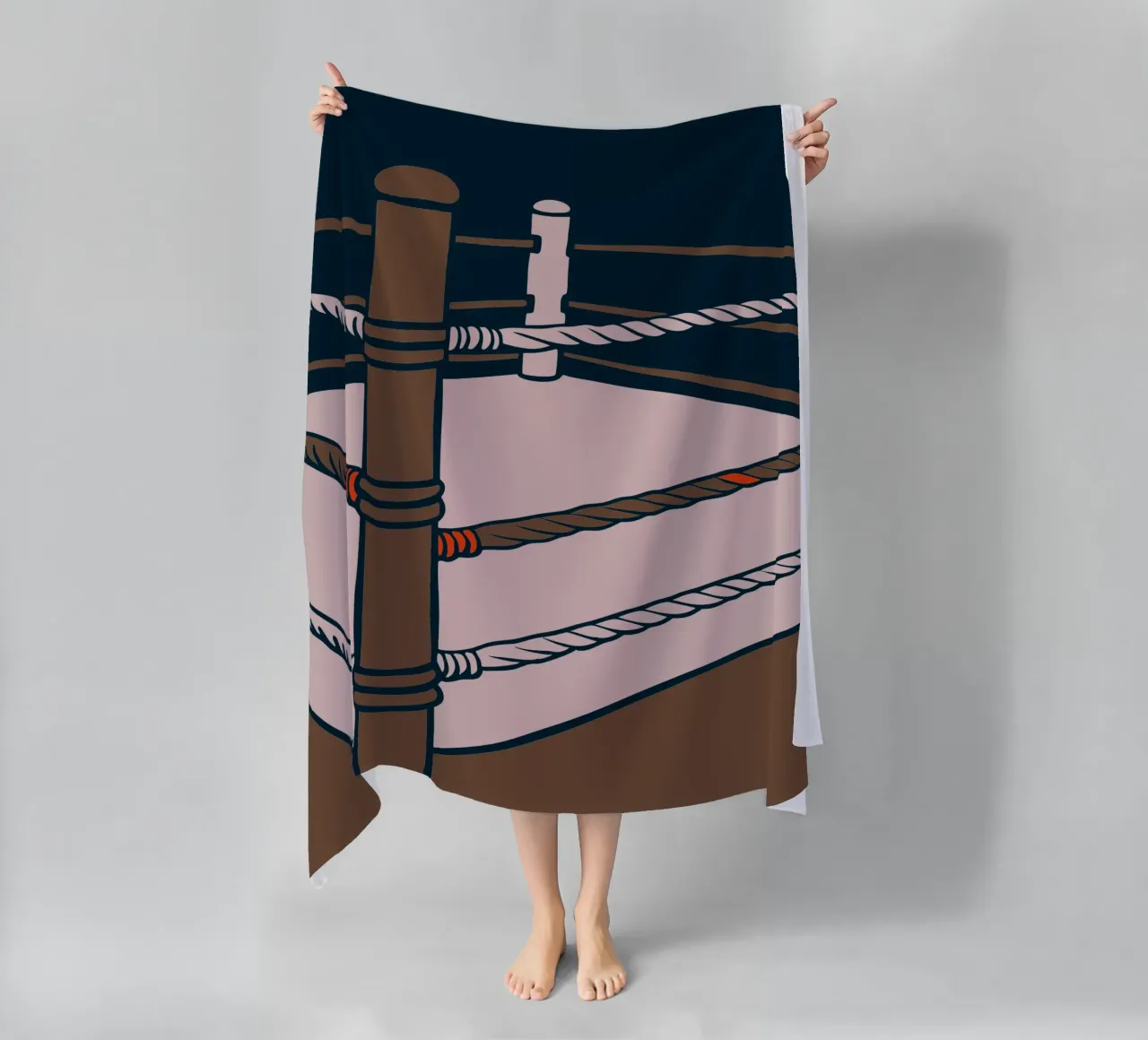 Ring da pugilato telo mare da SPORTS ONLY