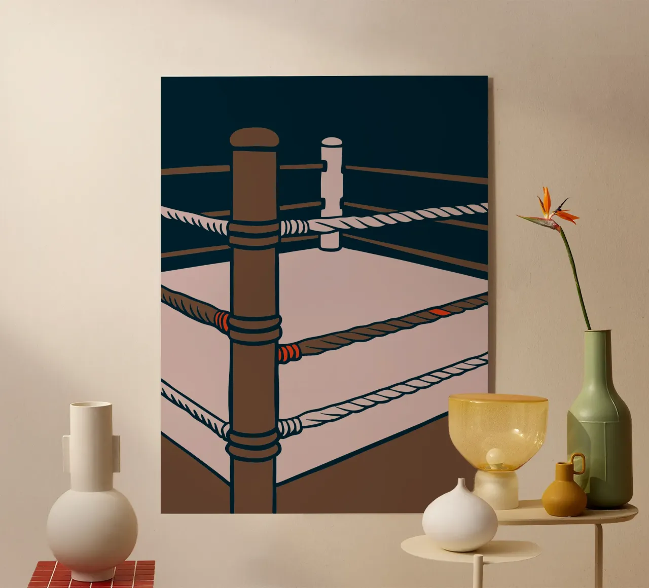 Boxing Ring plexiglass da SPORTS ONLY