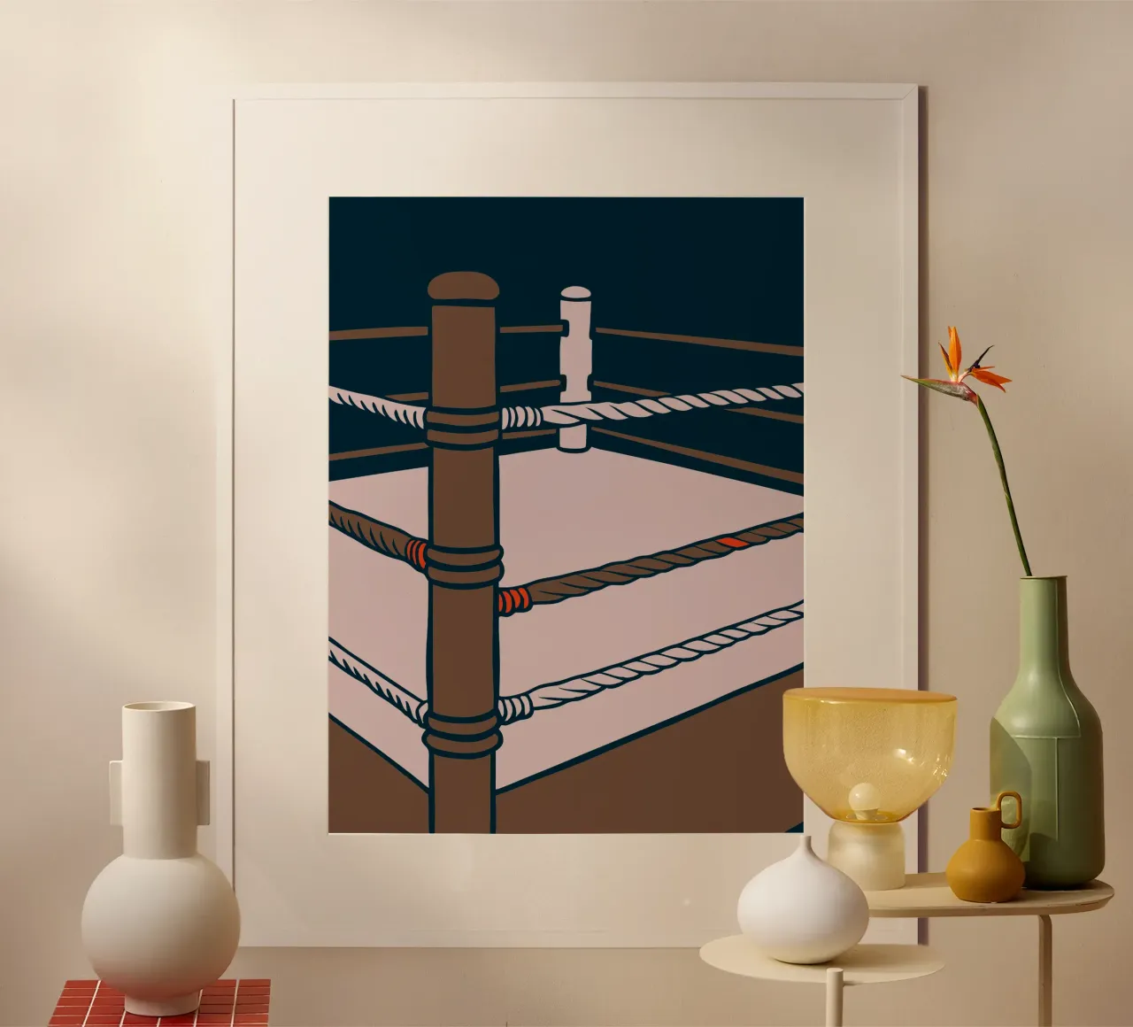 Ring da pugilato poster da SPORTS ONLY