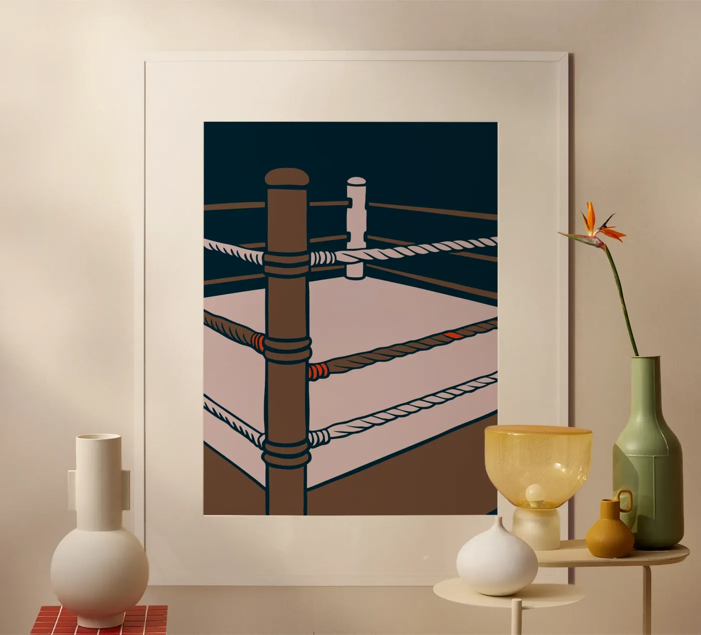 Boxring Poster von SPORTS ONLY