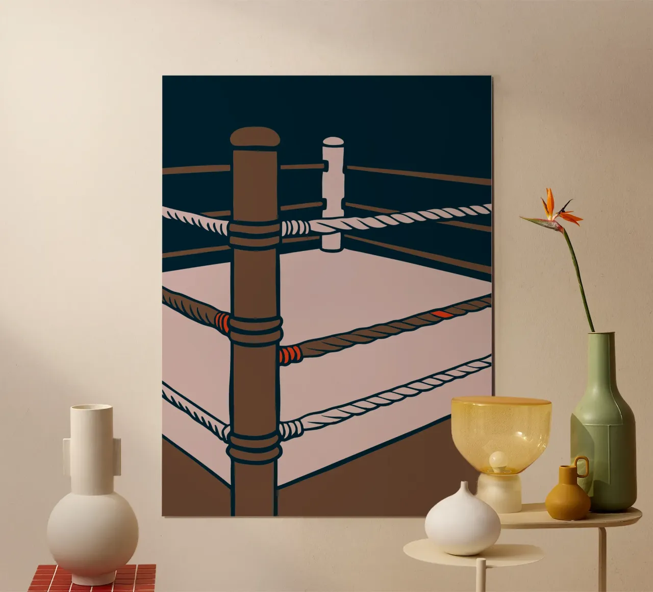 Ring da pugilato poster da SPORTS ONLY