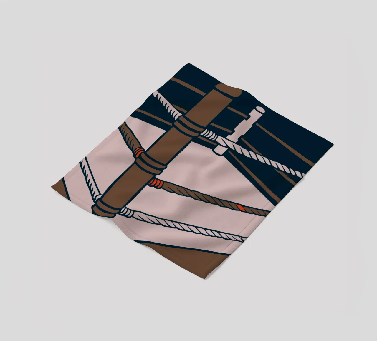 Boxring Fleecedecke von SPORTS ONLY