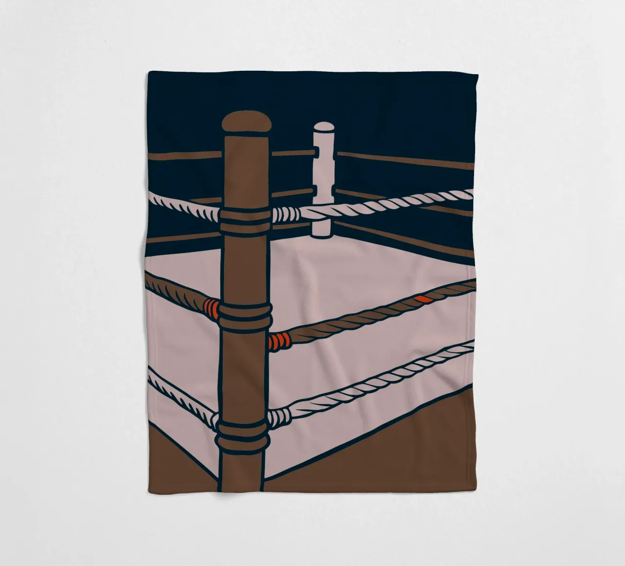 Boxring Fleecedecke von SPORTS ONLY