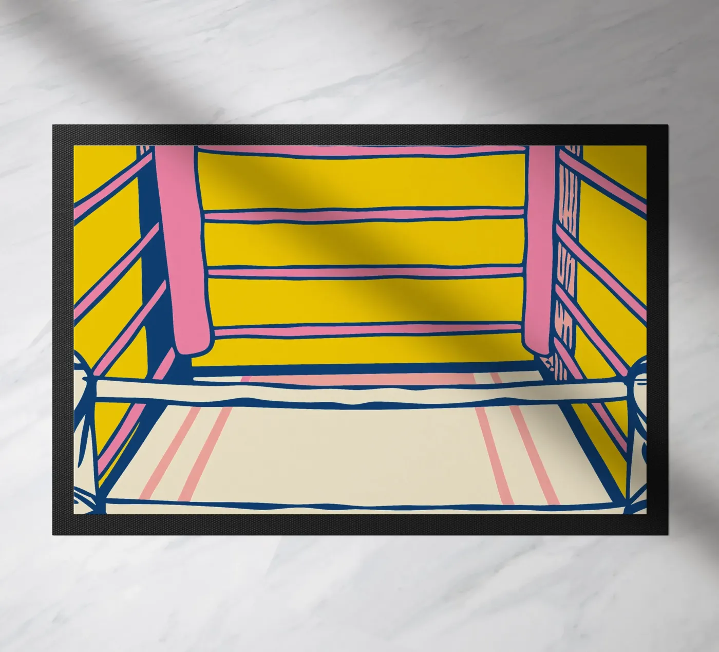 Ring de boxe paillasson de SPORTS ONLY