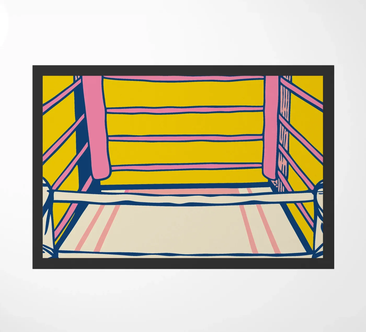 Ring de boxe paillasson de SPORTS ONLY