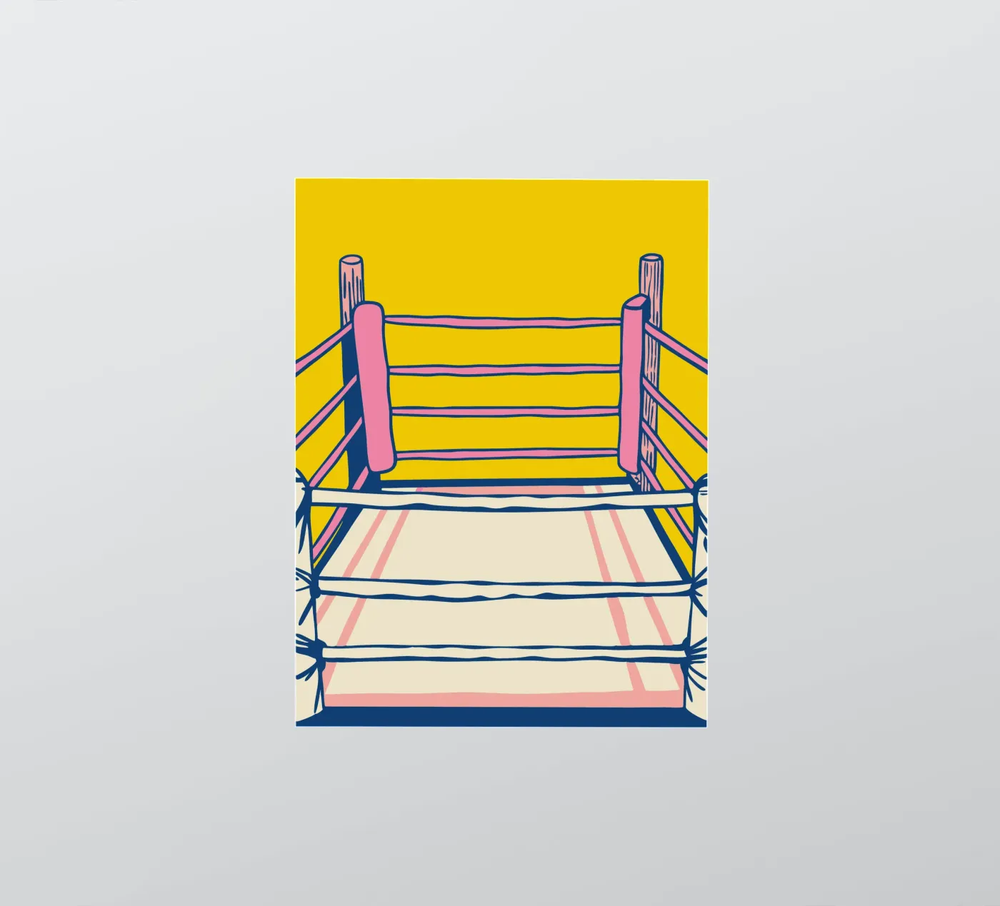 Boxing Ring sticker by SPORTS ONLY