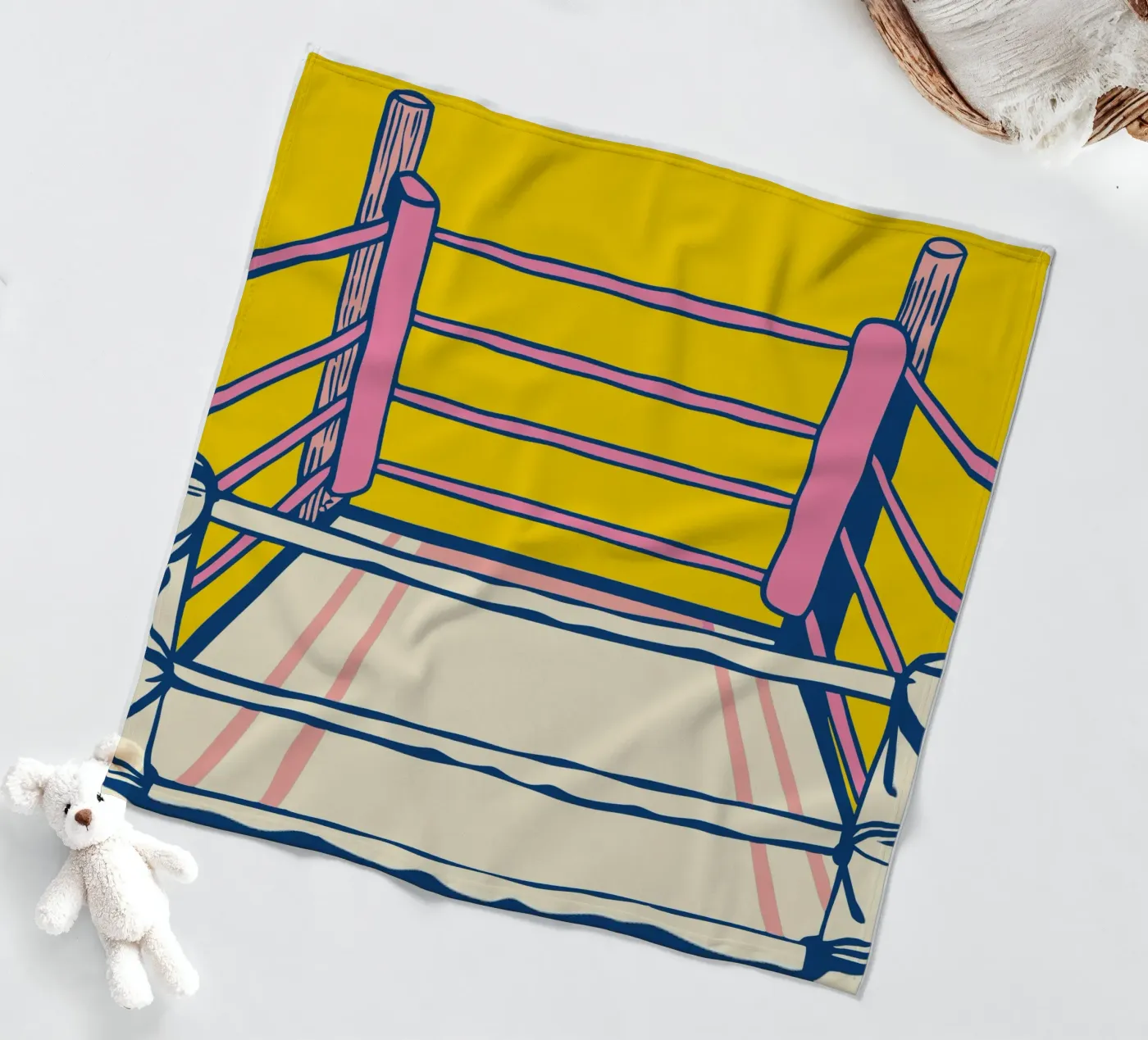 Boxing Ring Fleecedecke von SPORTS ONLY