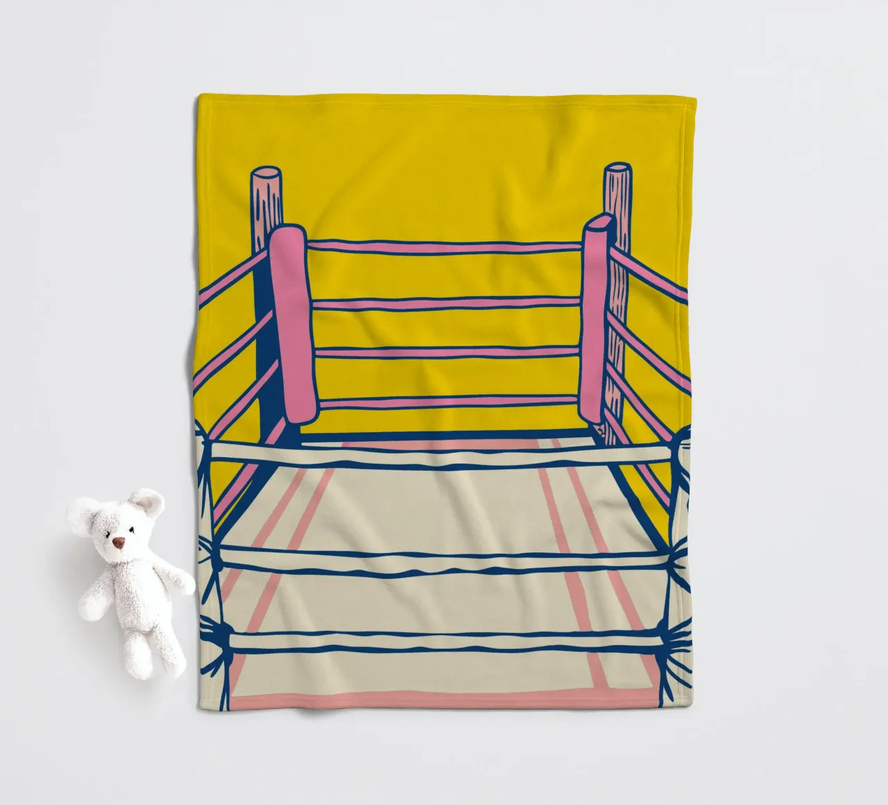 Boxring Fleecedecke von SPORTS ONLY