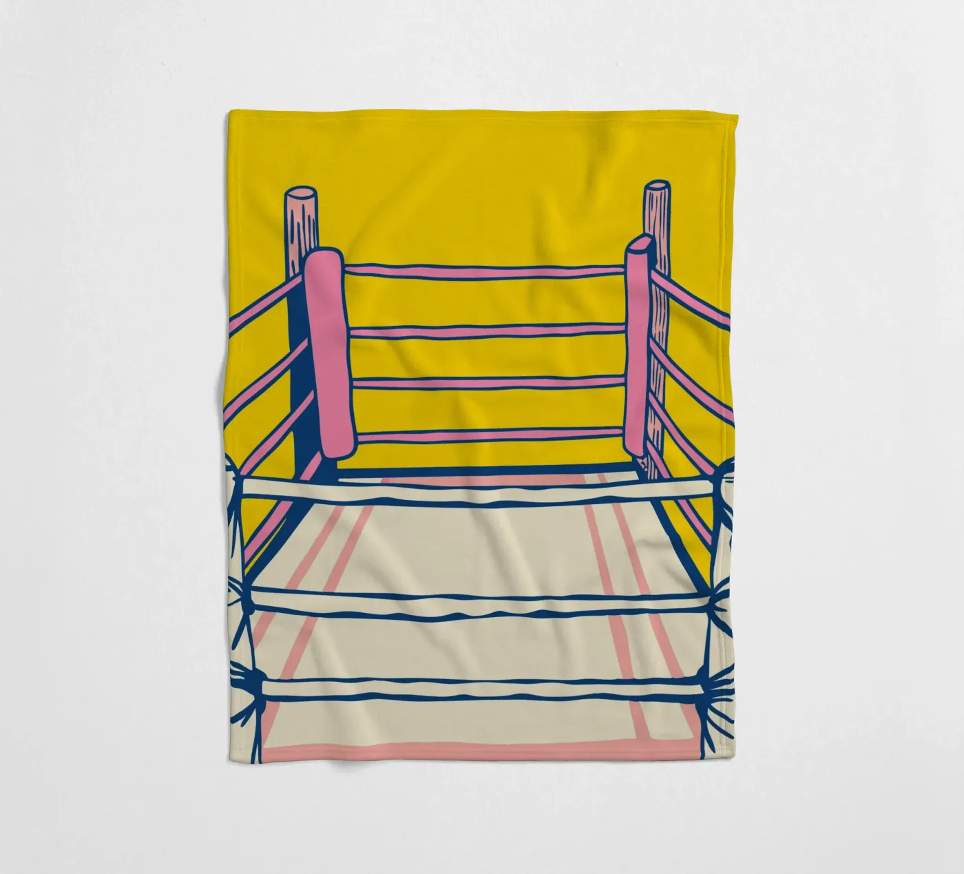 Boxing Ring Fleecedecke von SPORTS ONLY