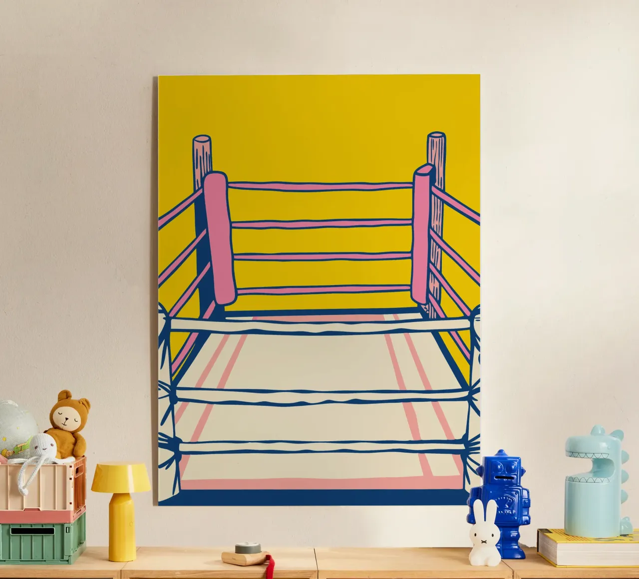 Ring da pugilato plexiglass da SPORTS ONLY