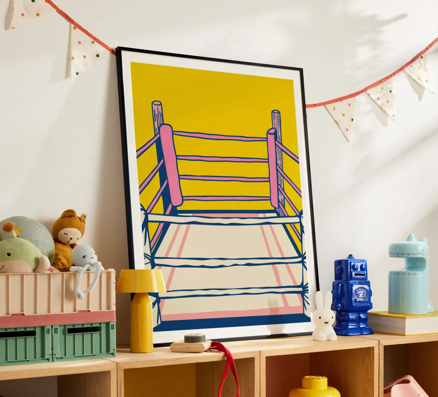 Boxing Ring Poster von SPORTS ONLY