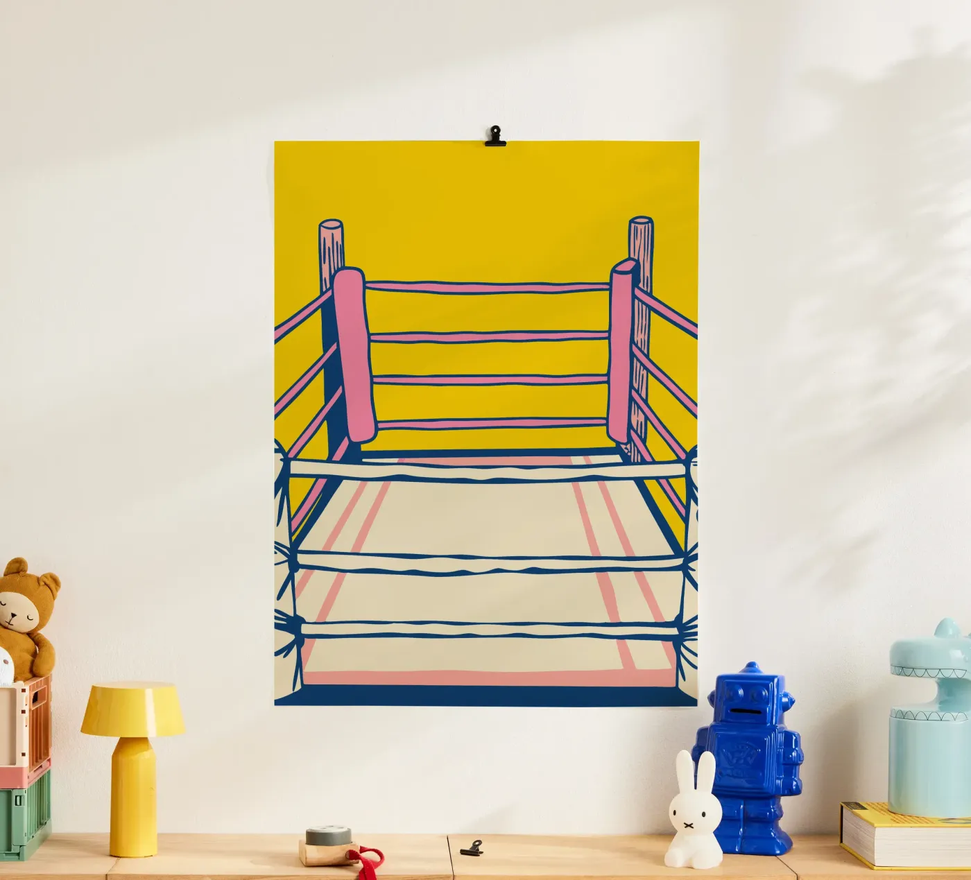Boxing Ring Poster von SPORTS ONLY